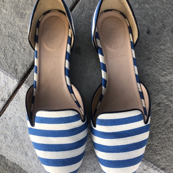 J Crew stripe flats - Picture 2 of 4